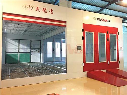 جديد الإعدادية محطة الطلاء كشك في ويلونغدا صالة العرض