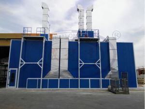 نظام تدوير الهواء في أعلى رذاذ كشك