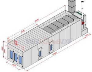 كشك الطلاء شبه -