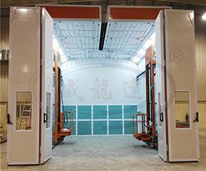 كابينة دهان المحولات بفتحة سقف